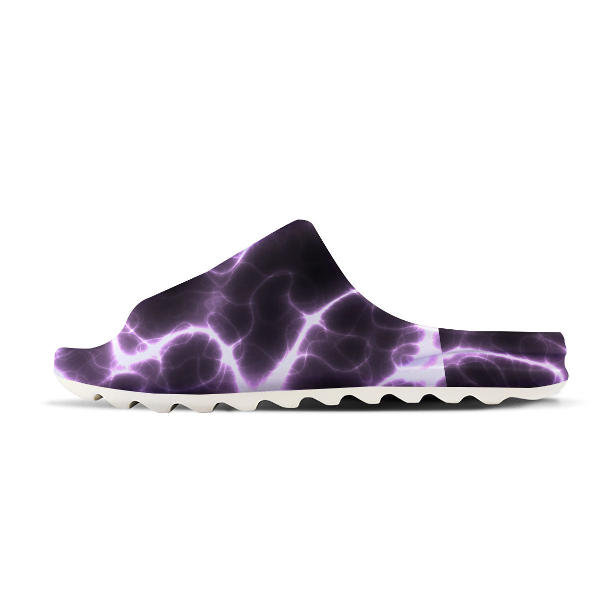 Chain Lightning Print Sandals-grizzshop