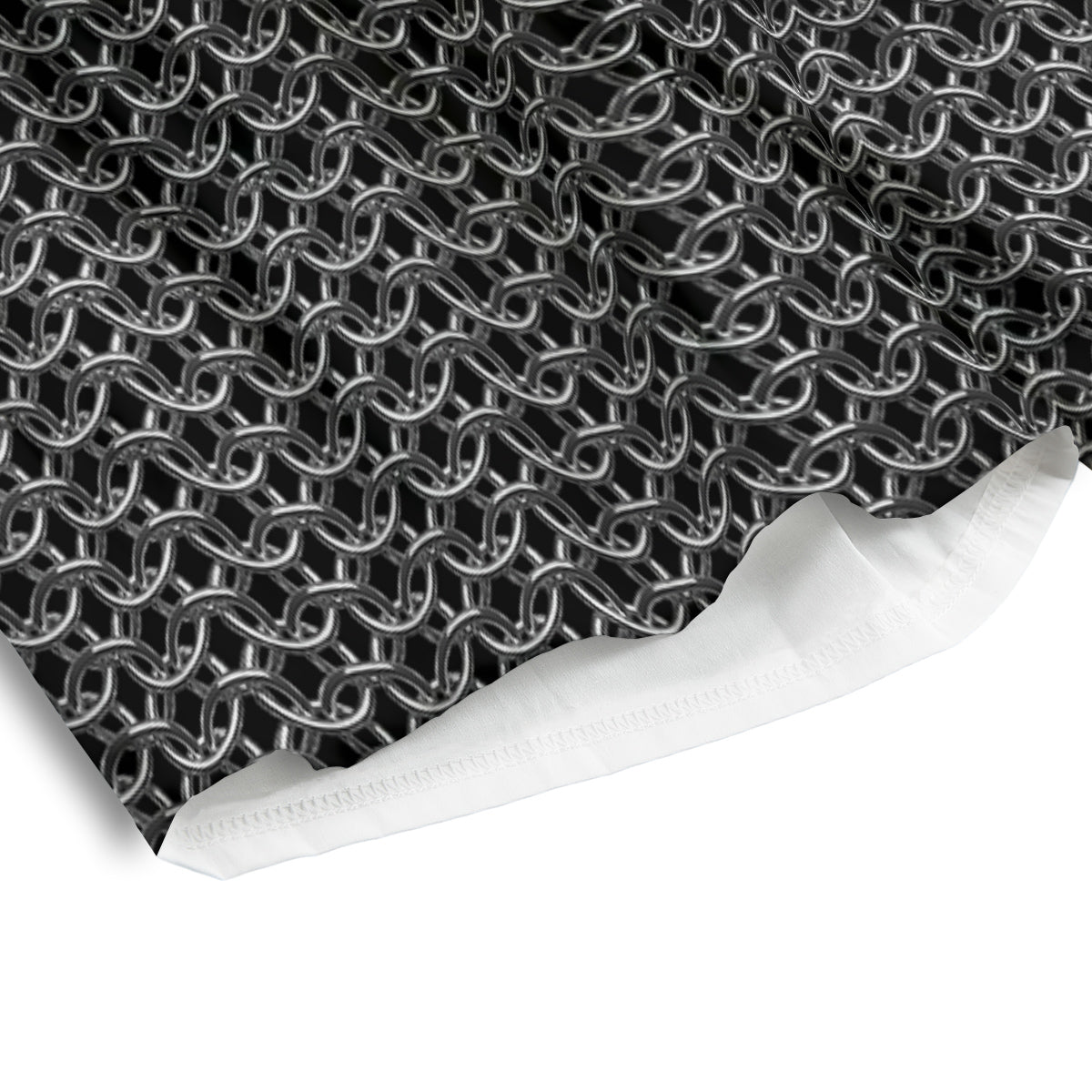 Chainmail Ring Print Men's Athletic Shorts