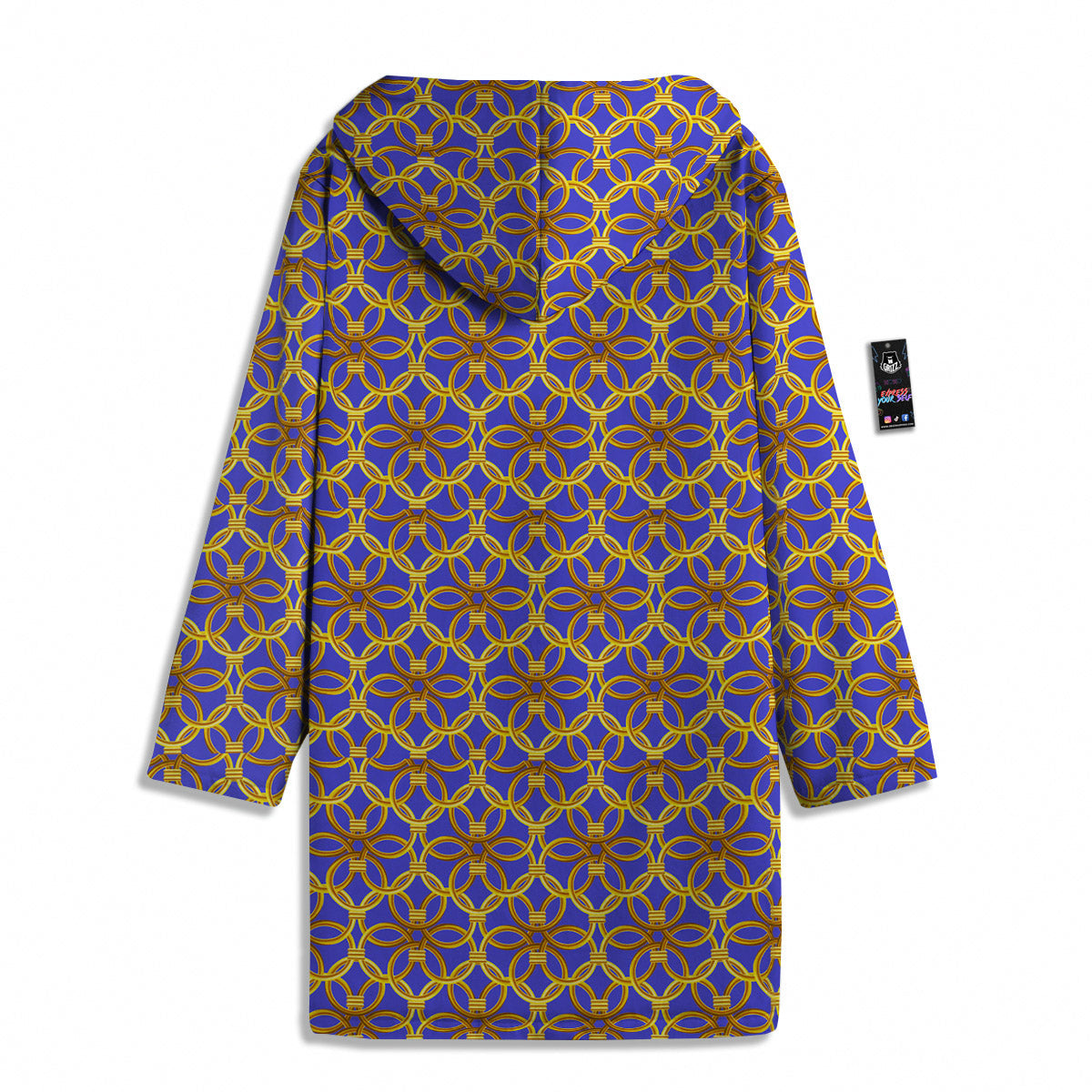 Chainmail Ring Print Pattern Men's Windbreaker Jacket-grizzshop