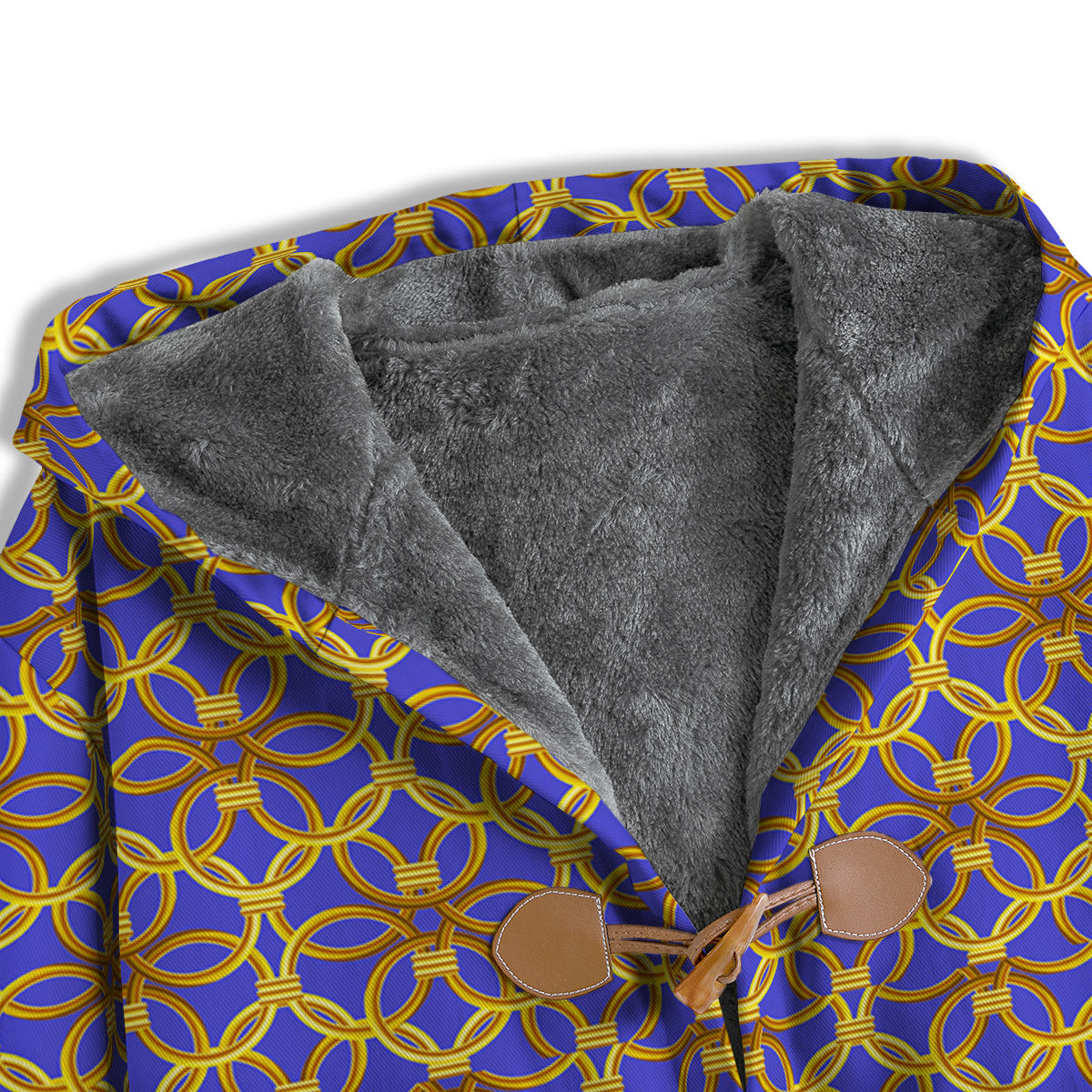 Chainmail Ring Print Pattern Men's Windbreaker Jacket-grizzshop