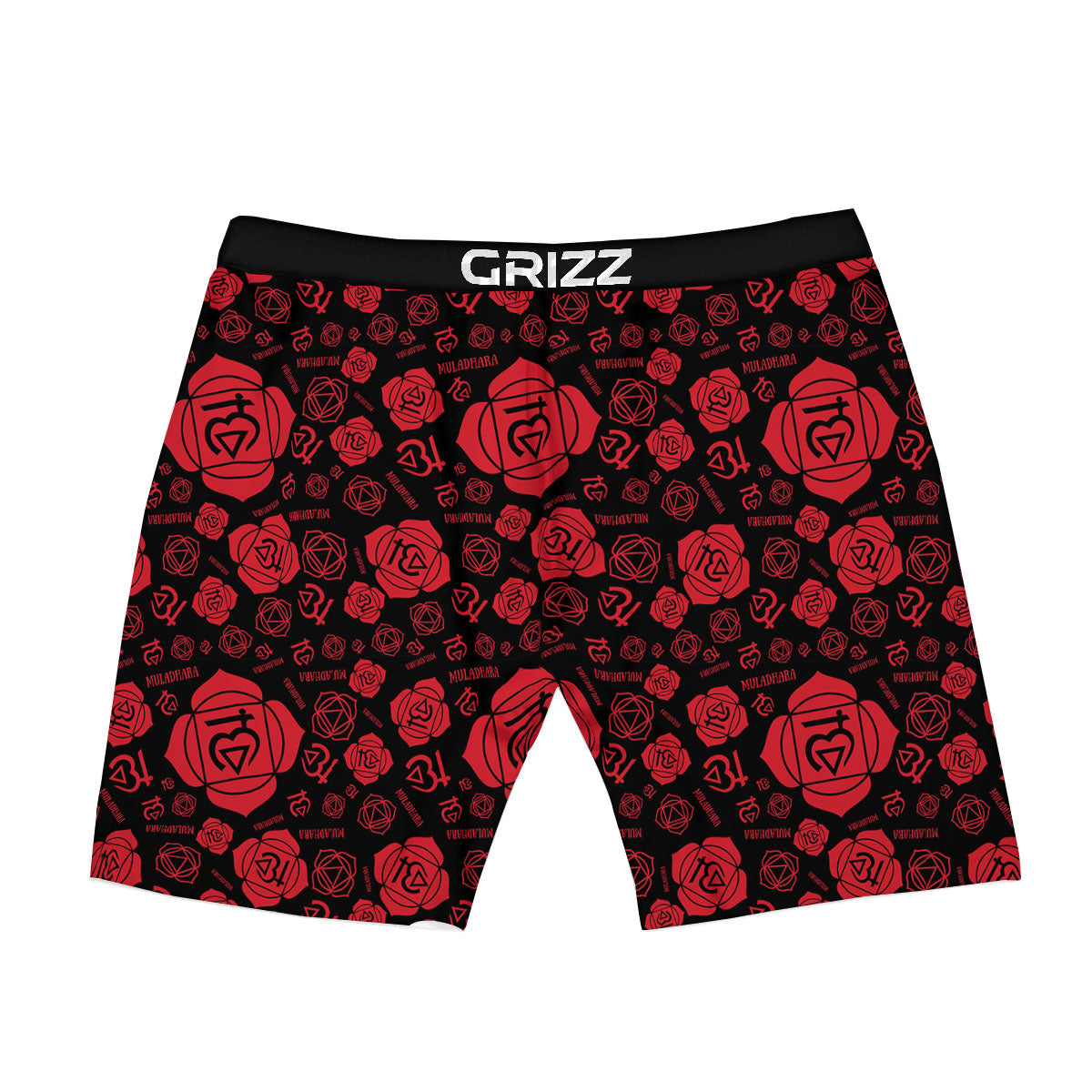 Chakra Muladhara Chakra Pattern Boxer Briefs-grizzshop