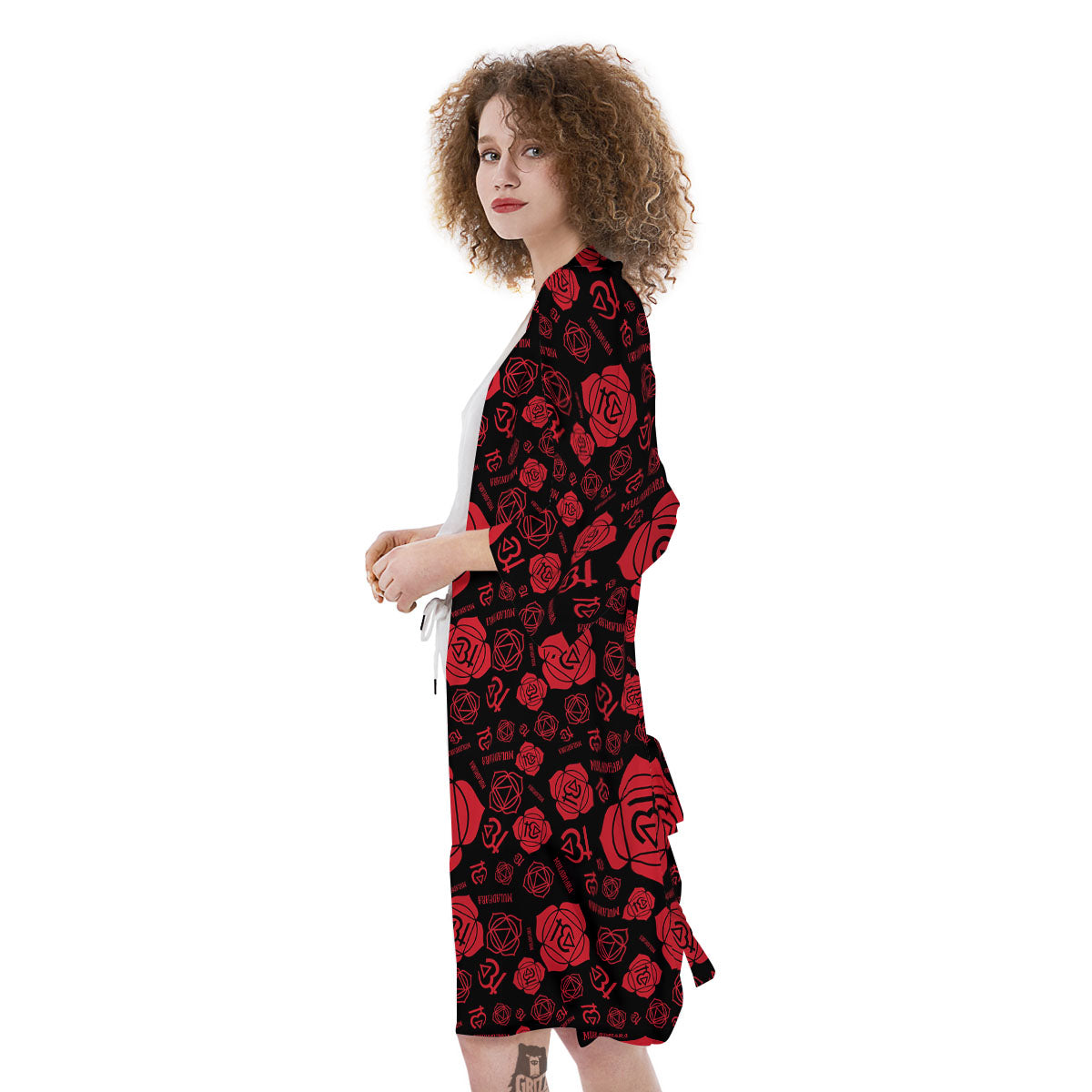 Chakra Muladhara Chakra Pattern Kimono-grizzshop