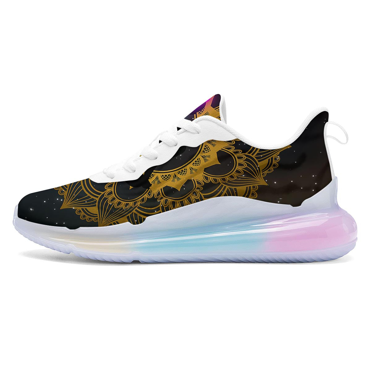 Chakras The Seven Print Running Sneakers-grizzshop