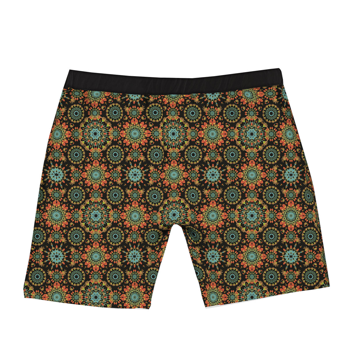 Chaotic Boho Print Pattern Boxer Briefs-grizzshop