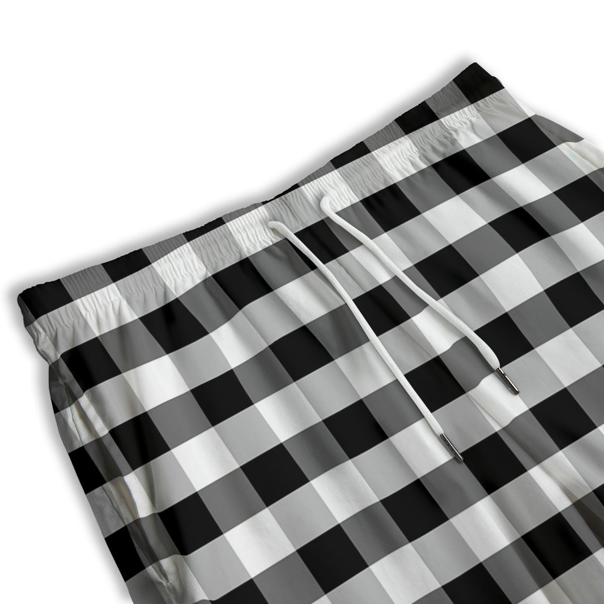 Candy Cane Merry Christmas Print Pattern Men's Athletic Shorts