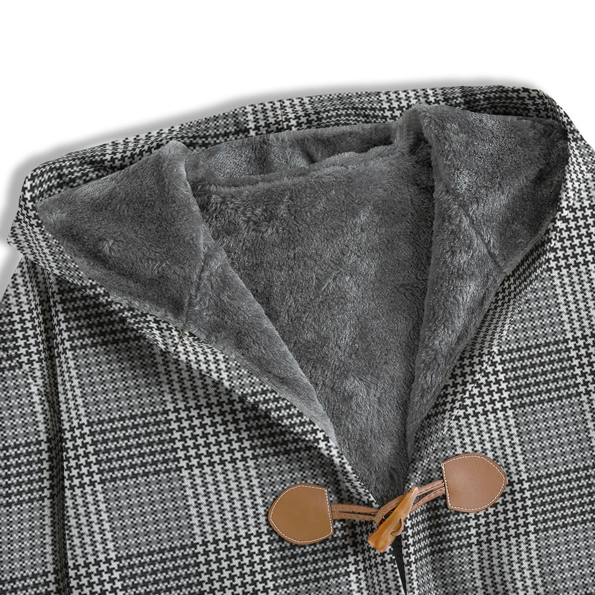 Check Prince Of Wales Print Pattern Men's Windbreaker Jacket-grizzshop