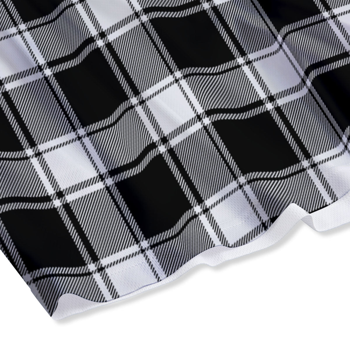 Dracula Fang Print Mesh Shorts