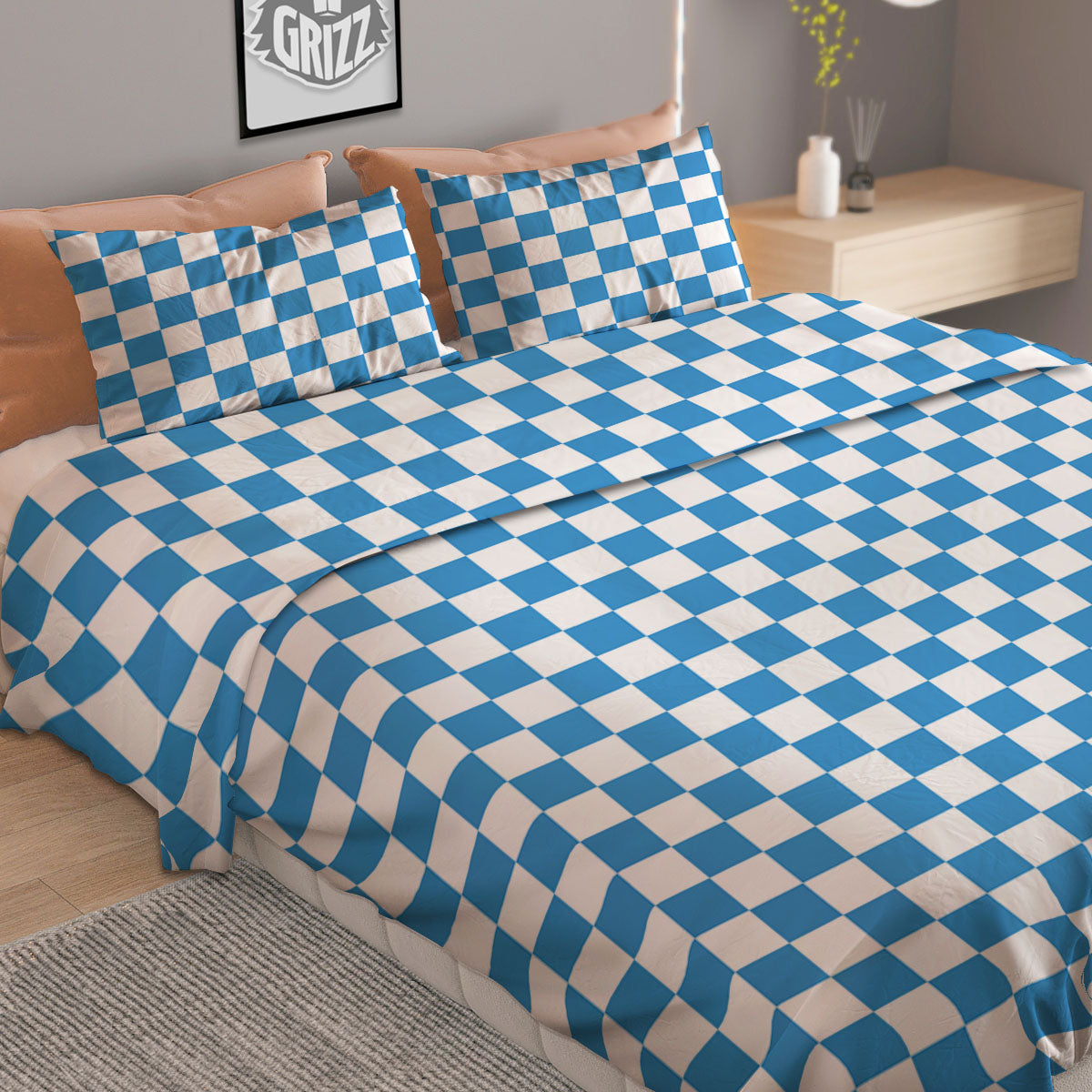 Cupcake Cute Print Pattern Duvet Cover Bedding Set