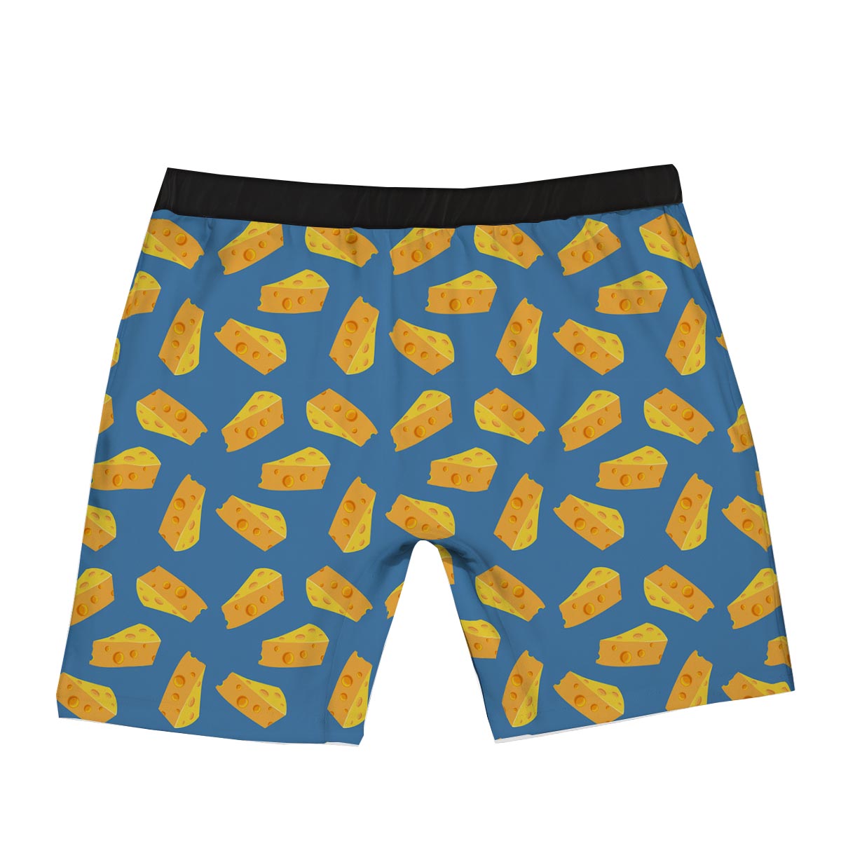 Cheese Slice Print Pattern Boxer Briefs-grizzshop