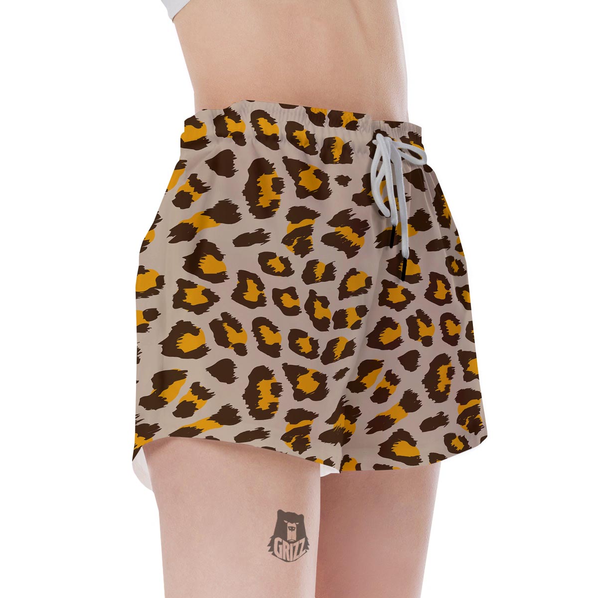 Cheetah Print Women's Shorts-grizzshop