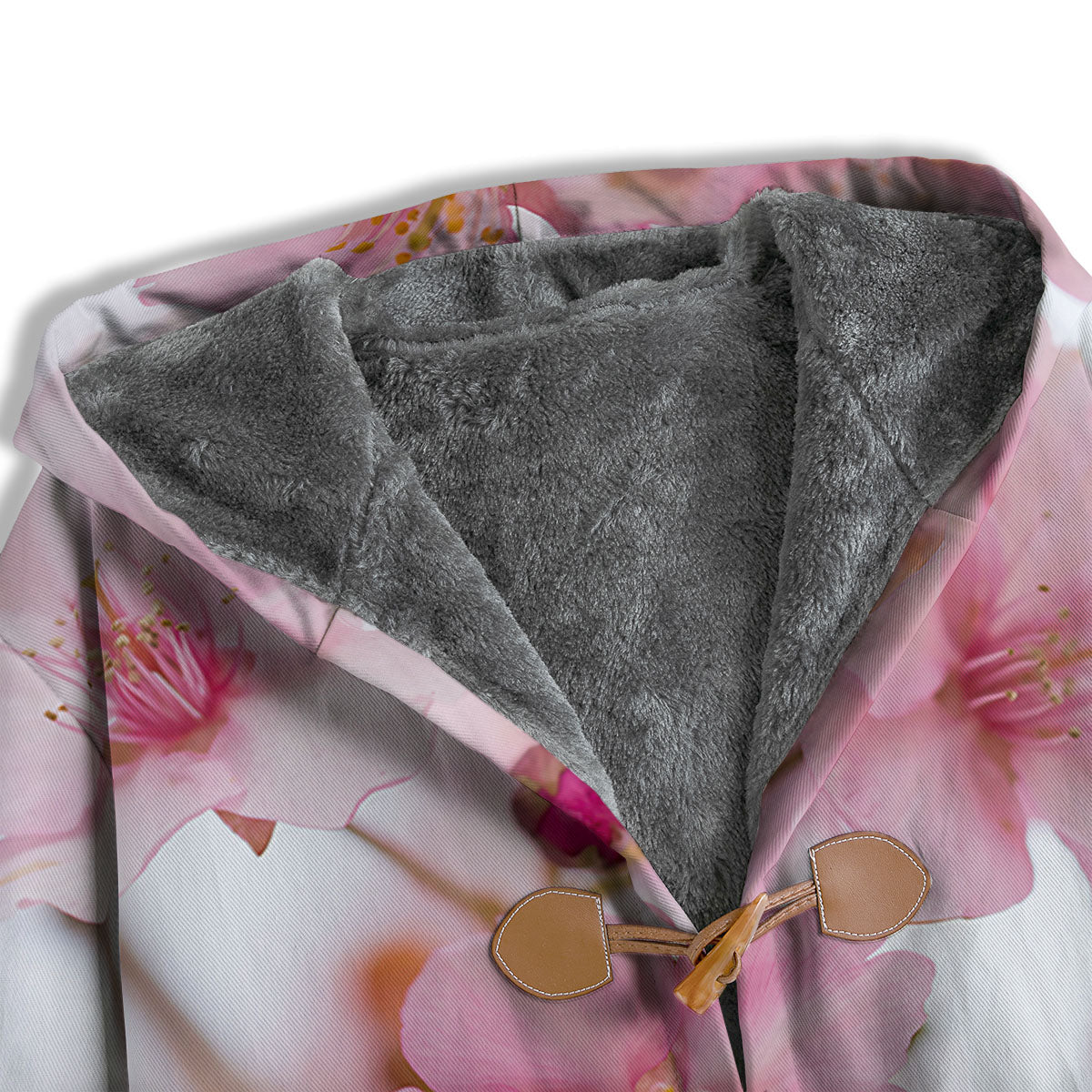 Cherry Blossom Pink Print Men's Windbreaker Jacket-grizzshop