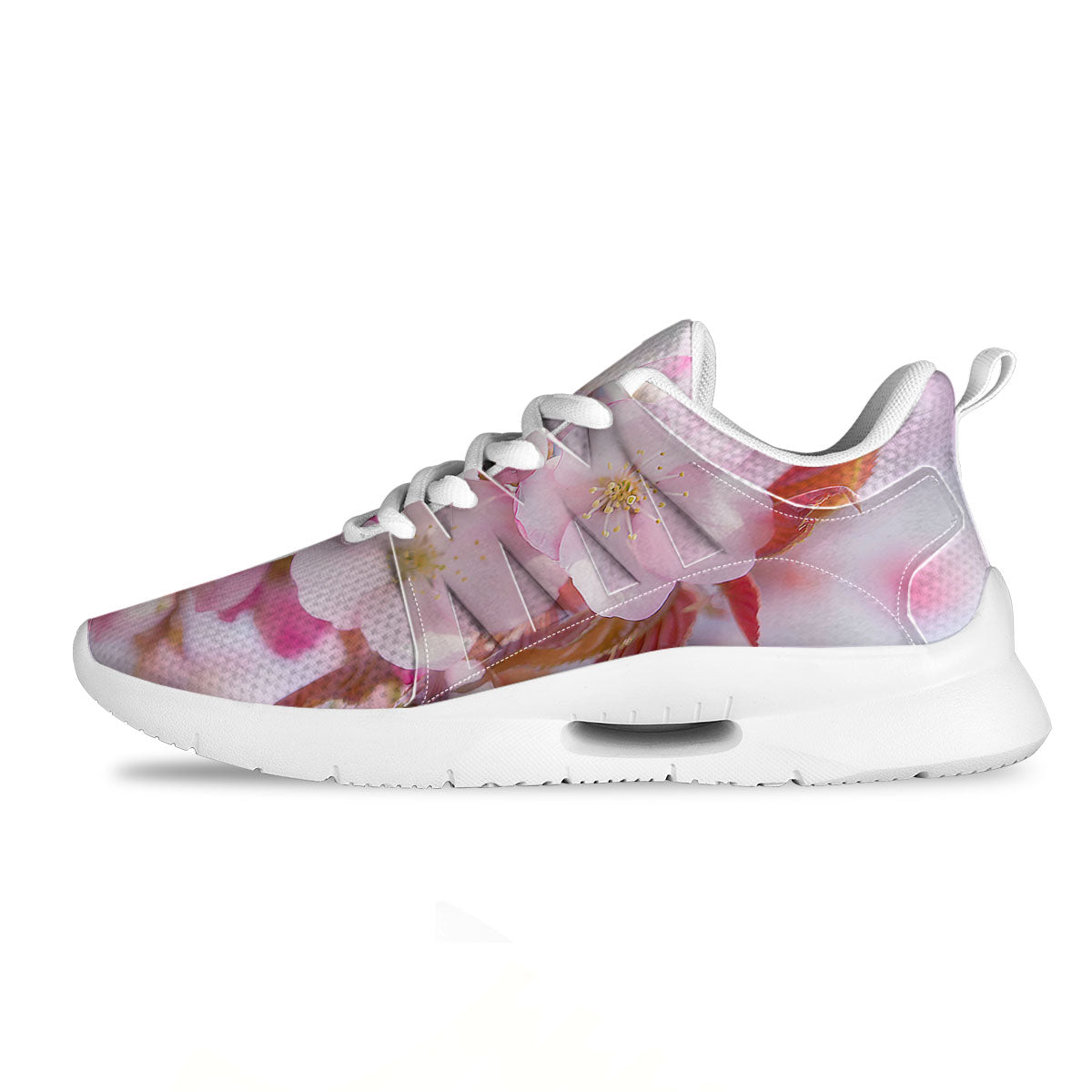 Cherry Blossom Sakura Flower Print Tennis Shoes-grizzshop