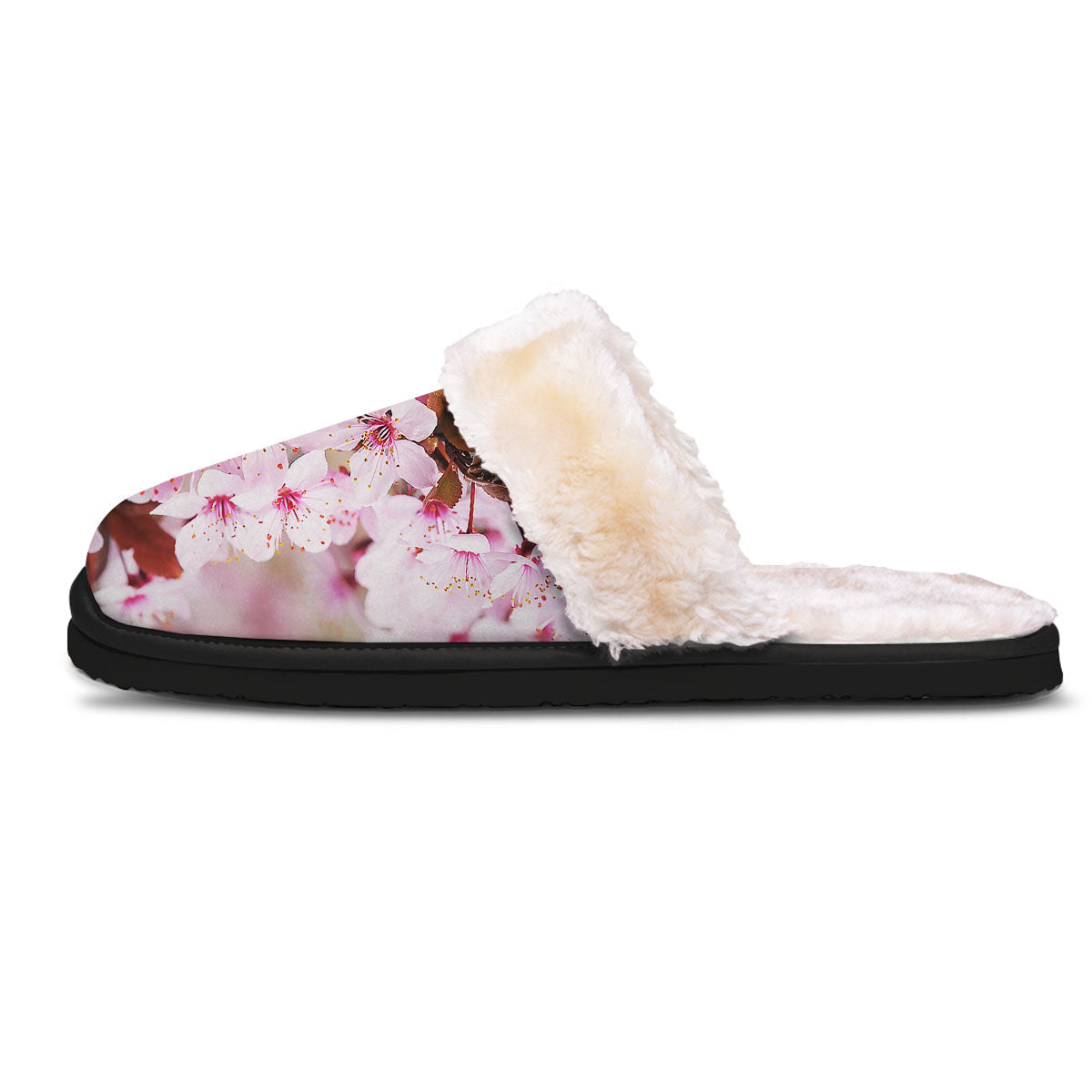 Cherry Blossom Sakura Print Slippers-grizzshop
