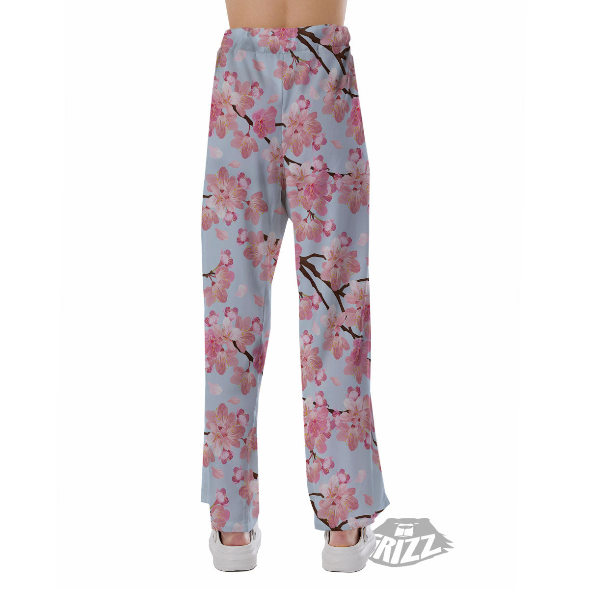 Cherry Blossom Tree Japanese Print Pattern Pajama Pants-grizzshop