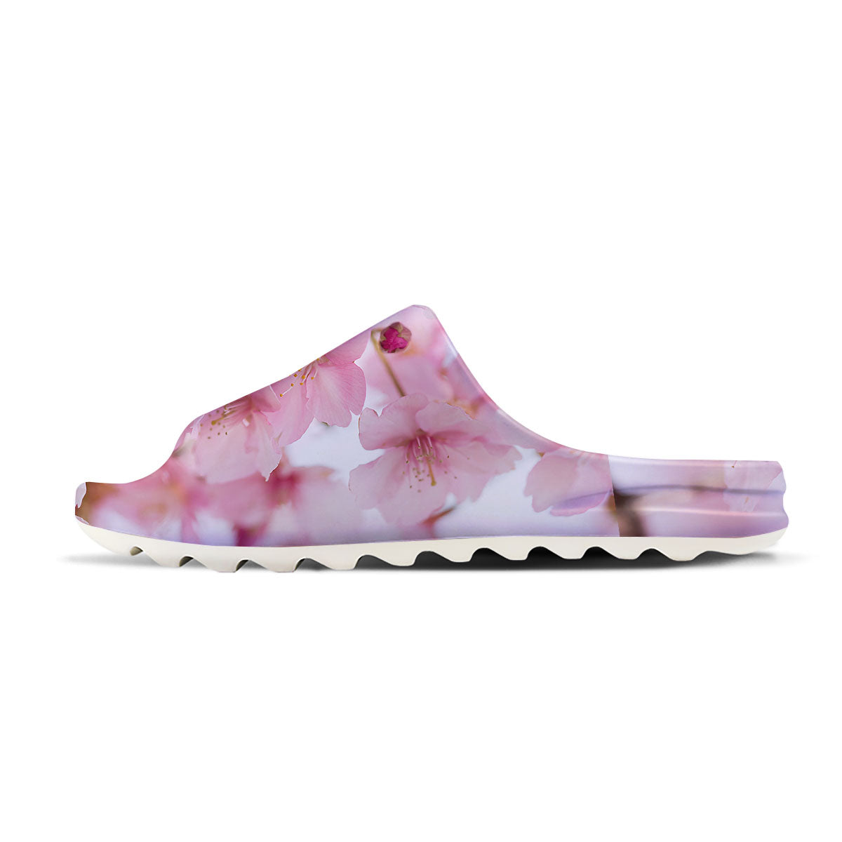 Cherry Blossom Pink Print Sandals-grizzshop