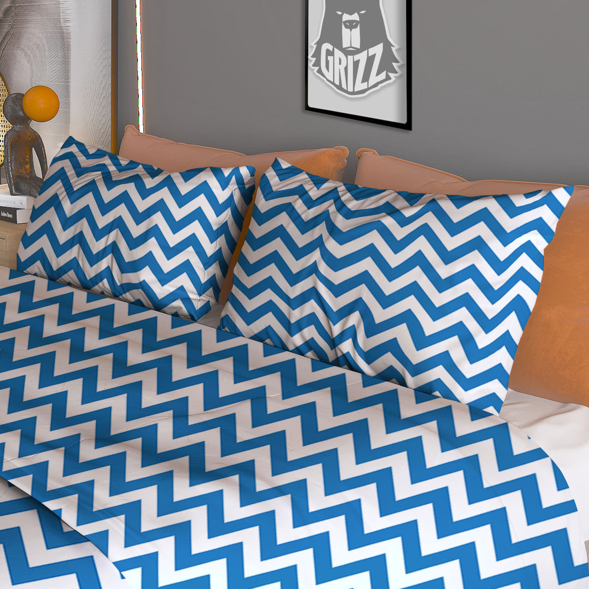 Cute Golf Print Pattern Duvet Cover Bedding Set