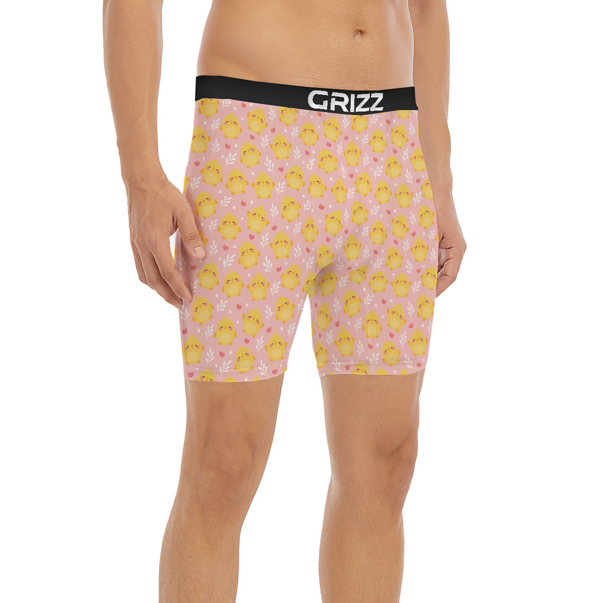 Chicken Cute Print Pattern Boxer Briefs-grizzshop