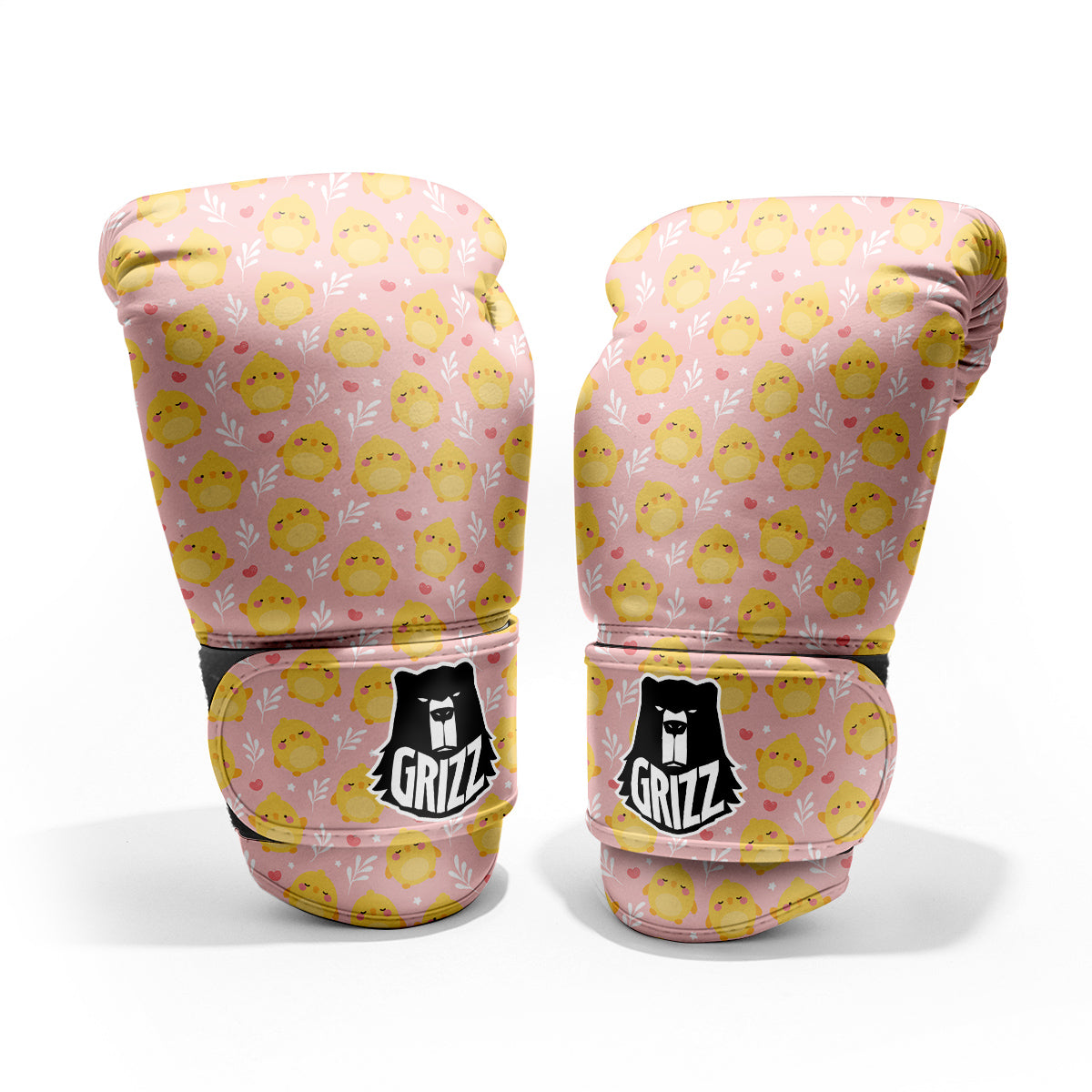 Chicken Cute Print Pattern Sparring Gloves-grizzshop