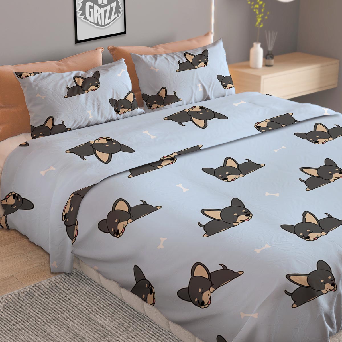 Celtic Symbol Tree Of Life Print Duvet Cover Bedding Set