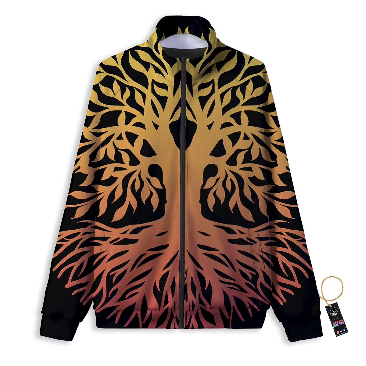 Chihuahua Sleeping Print Pattern Track Jacket-grizzshop