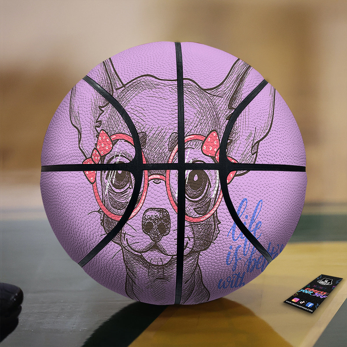 Chain Lightning Print Basketball