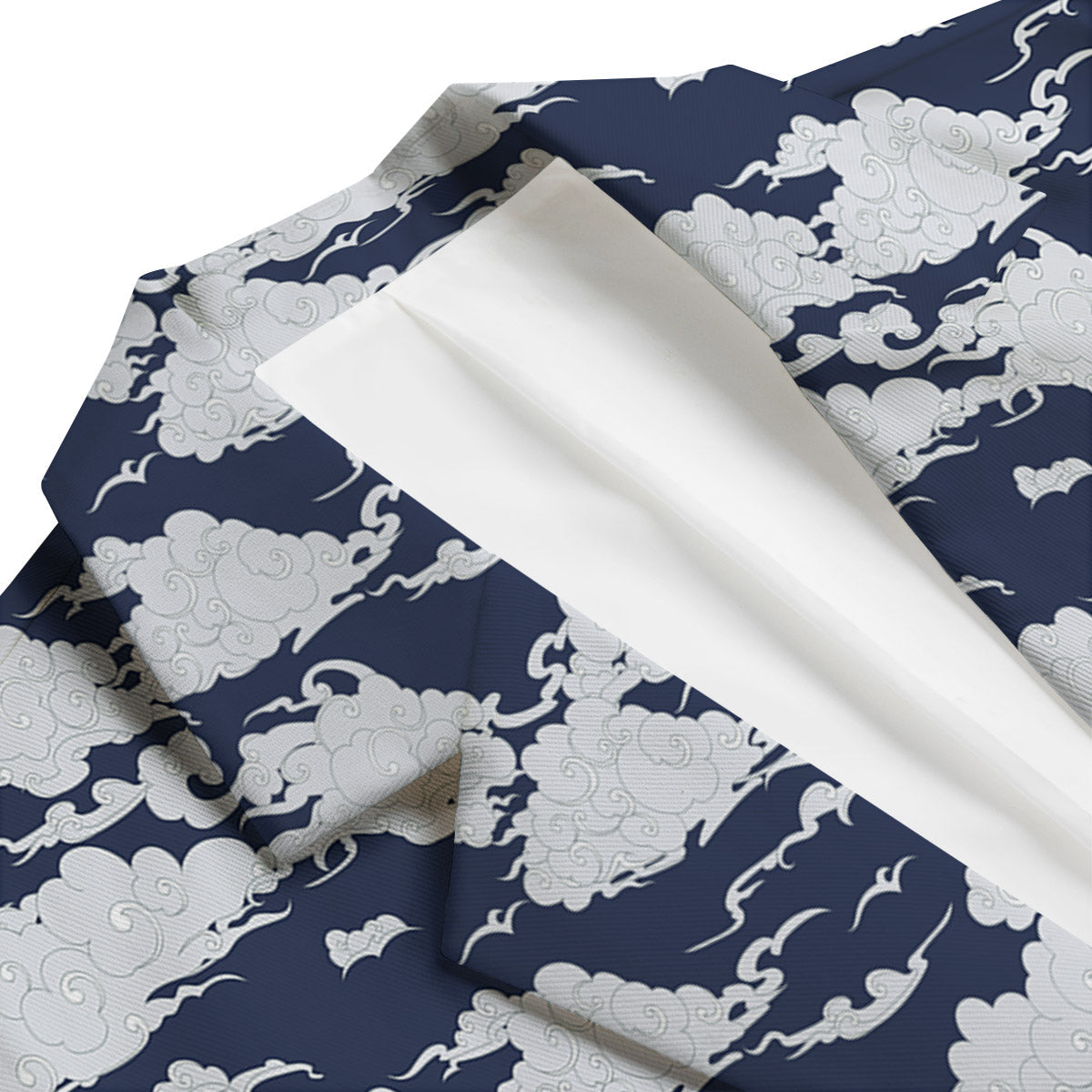Chinese Cloud Print Pattern Men's Blazer-grizzshop