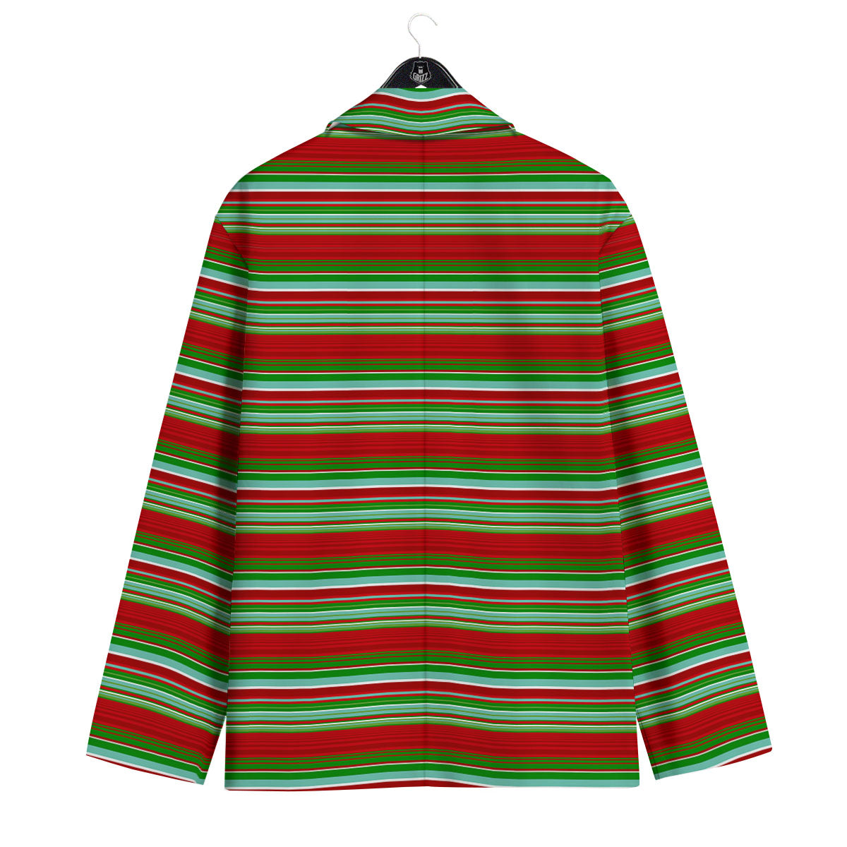 Chirstmas Serape Ethnic Mexican Print Pattern Men's Sport Coat-grizzshop