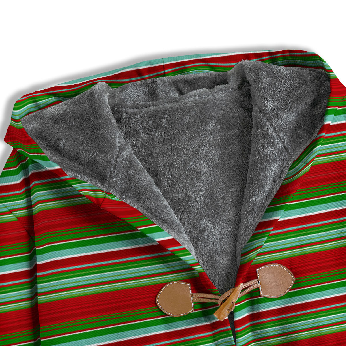 Chirstmas Serape Ethnic Mexican Print Pattern Men's Windbreaker Jacket-grizzshop