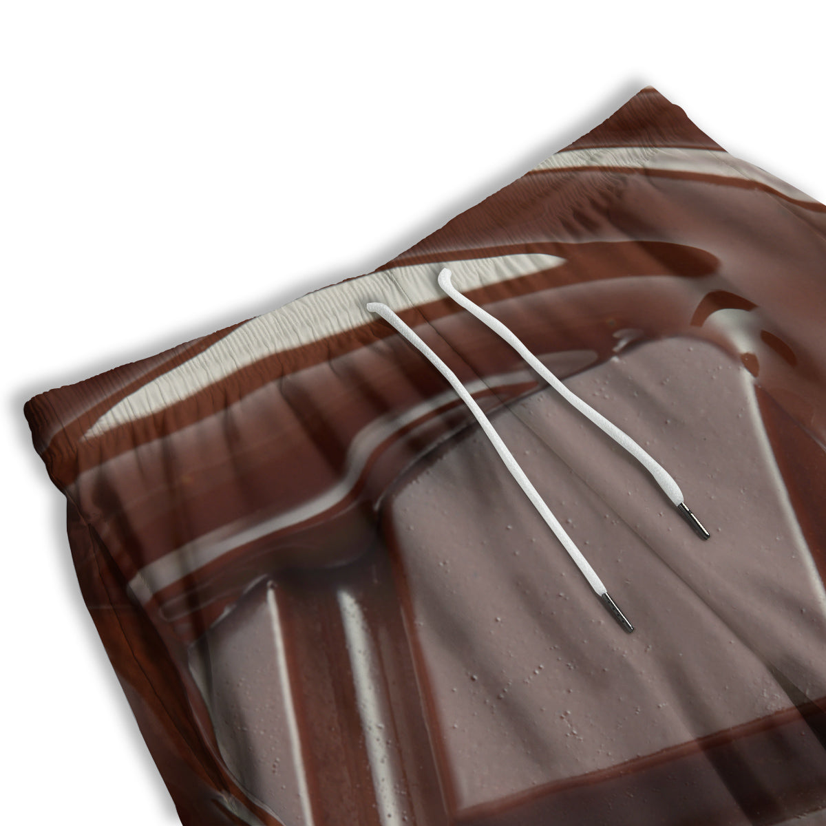Chocolate Print Men's Athletic Shorts