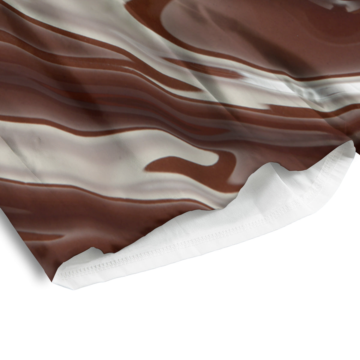 Chocolate Print Men's Athletic Shorts