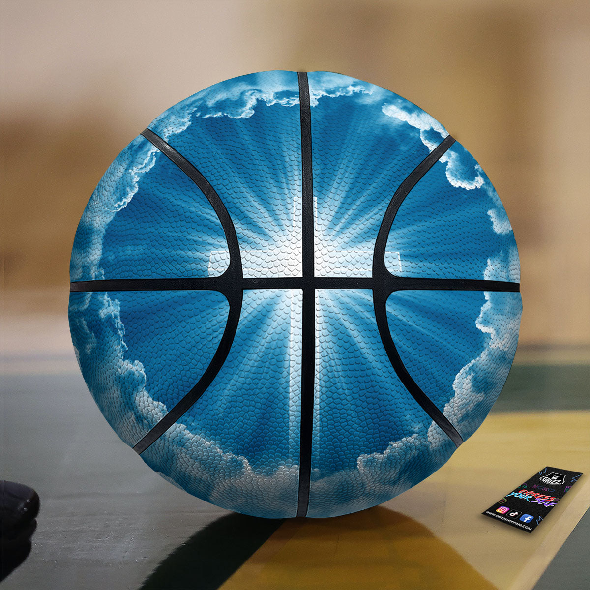 Chakra Vishuddha Print Pattern Basketball