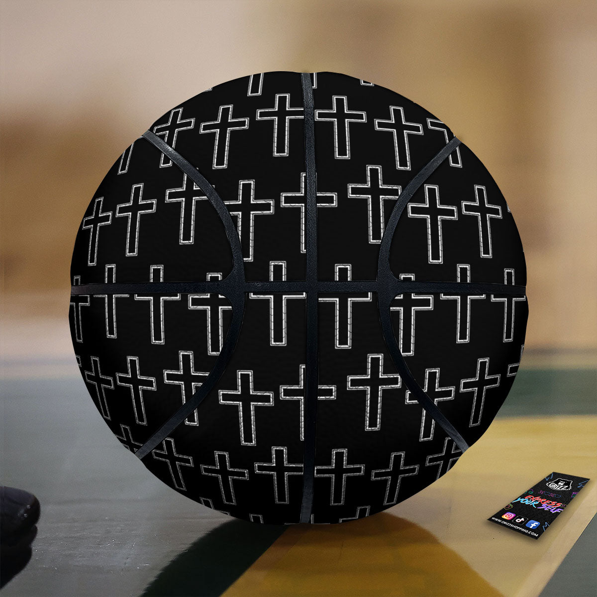 Christian Orthodox Print Pattern Basketball