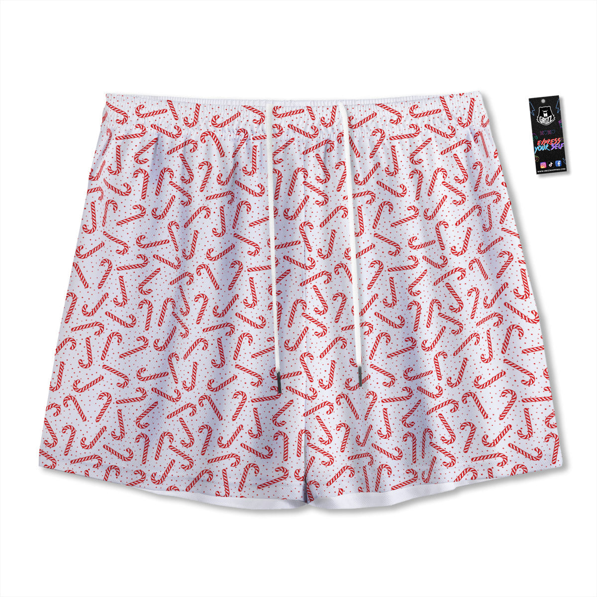Denali Mountain Print Mesh Shorts