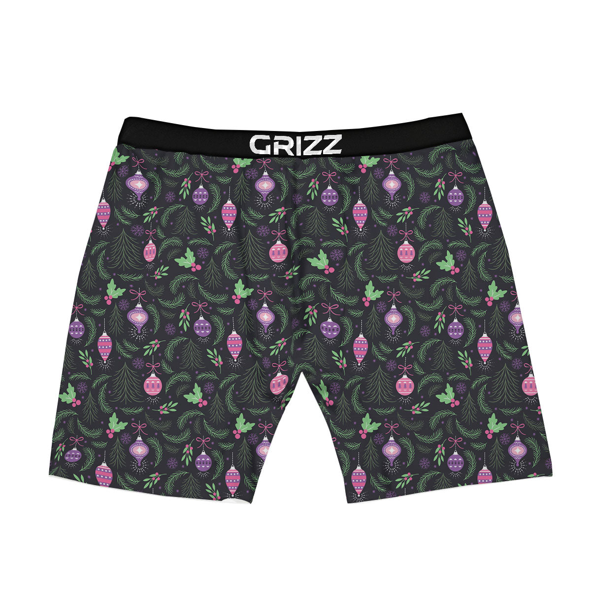 Christmas Decoration Print Pattern Boxer Briefs-grizzshop
