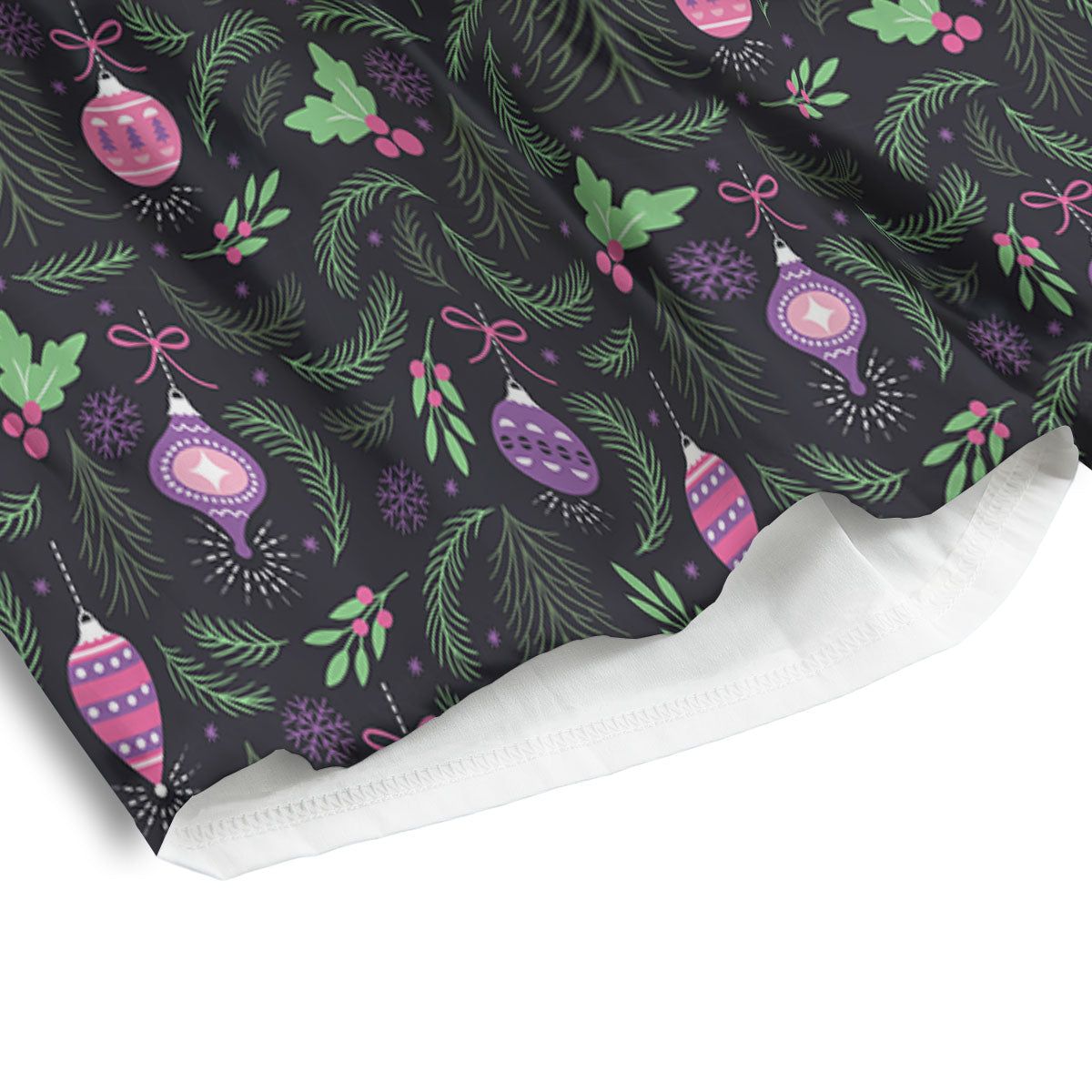 Check Pink Print Pattern Men's Athletic Shorts