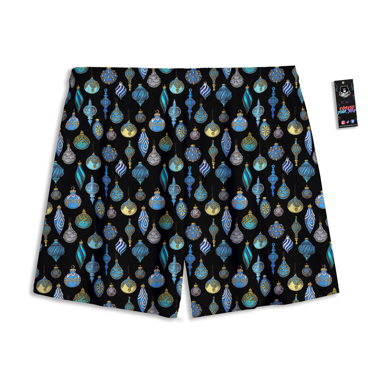 Dragons Ice And Fire Print Mesh Shorts
