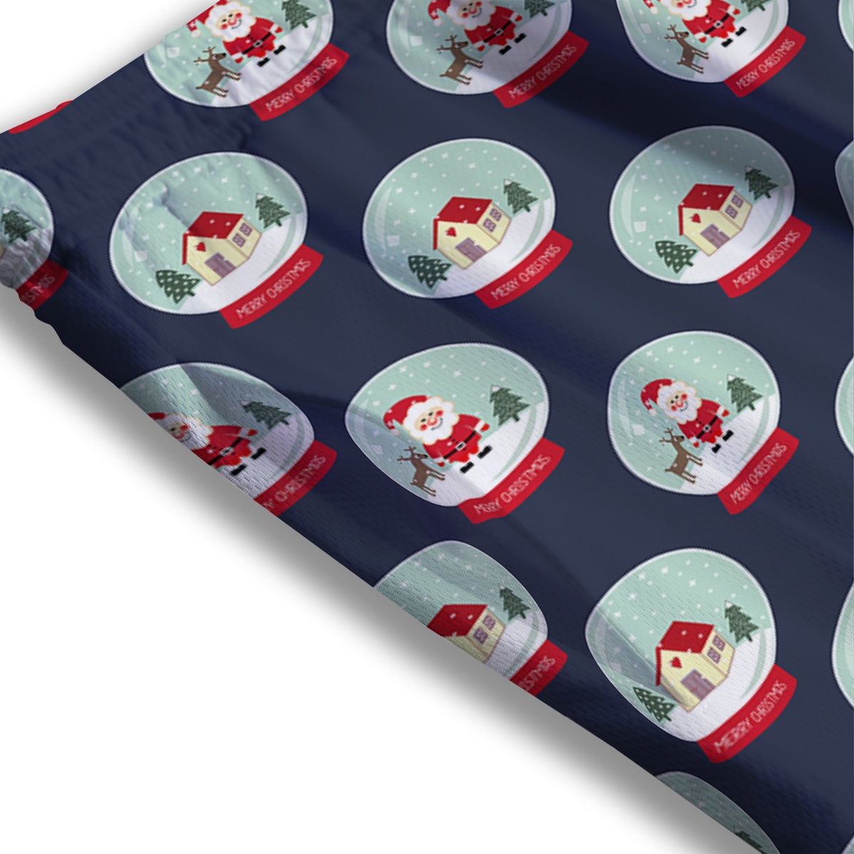Food Planets Print Pattern Mesh Shorts
