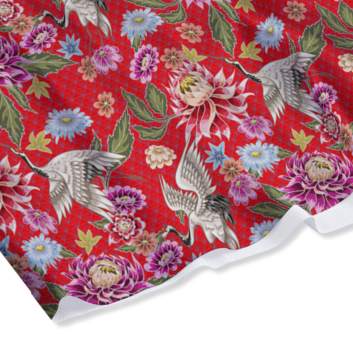 Druidic Yggdrasil Tree Print Mesh Shorts