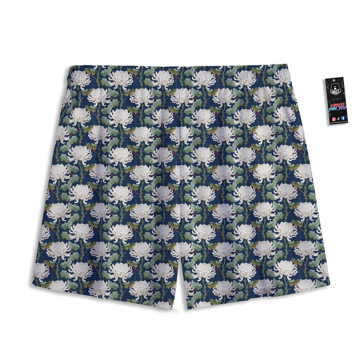 Diamond Print Mesh Shorts
