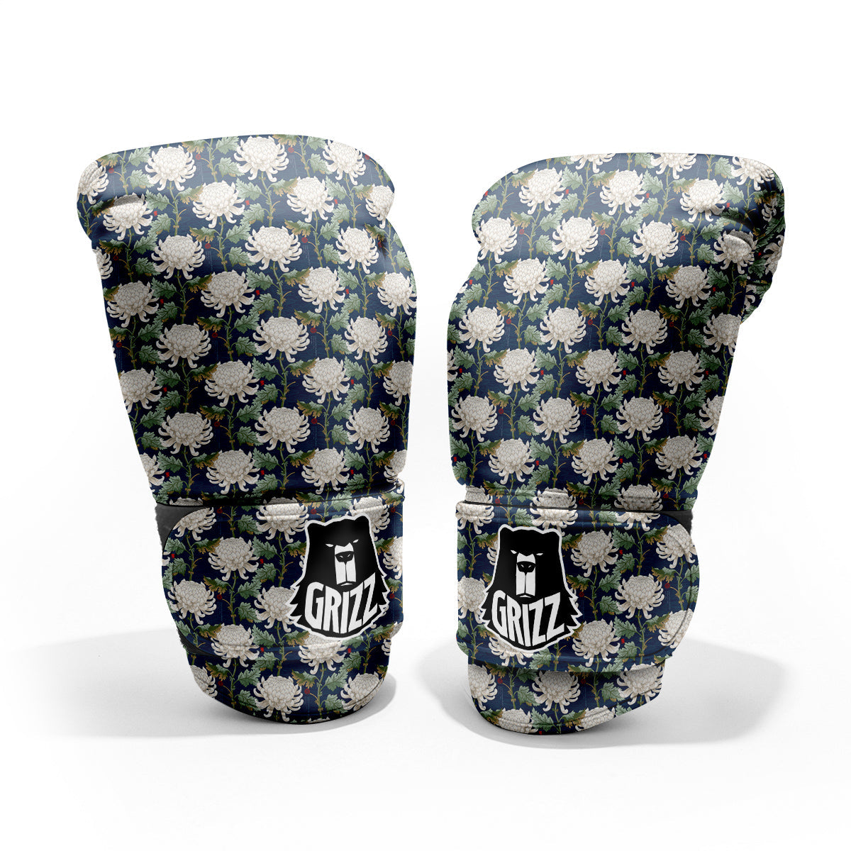 Chrysanthemum Flower Print Pro Boxing Glove