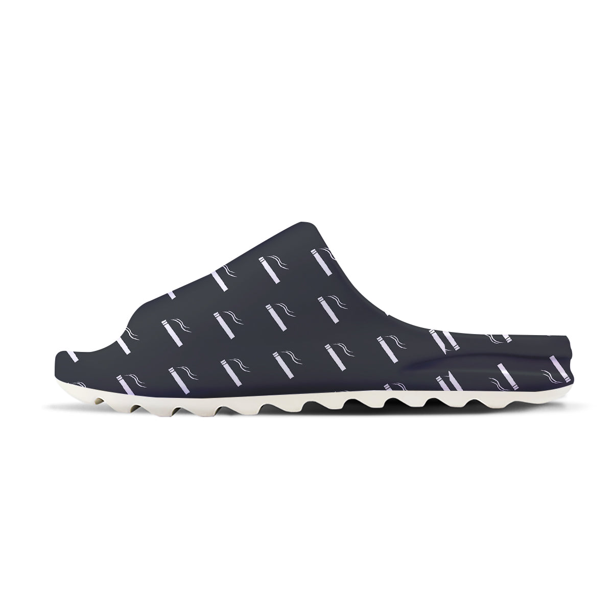 Cigarette Print Pattern Sandals-grizzshop