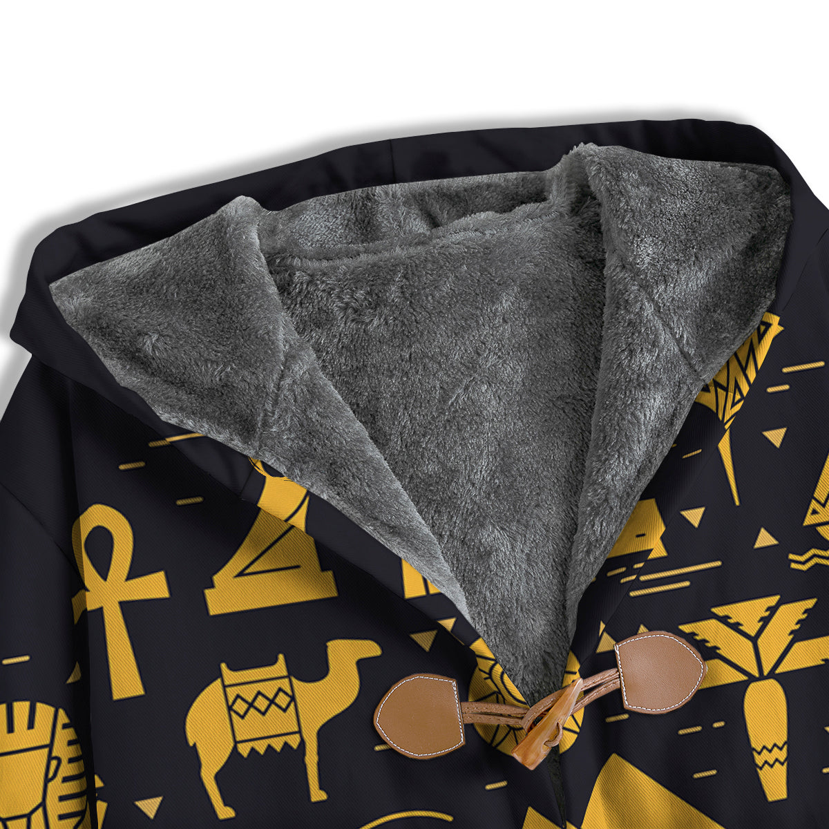 Circular Symbols Of Egypt Print Men's Windbreaker Jacket-grizzshop