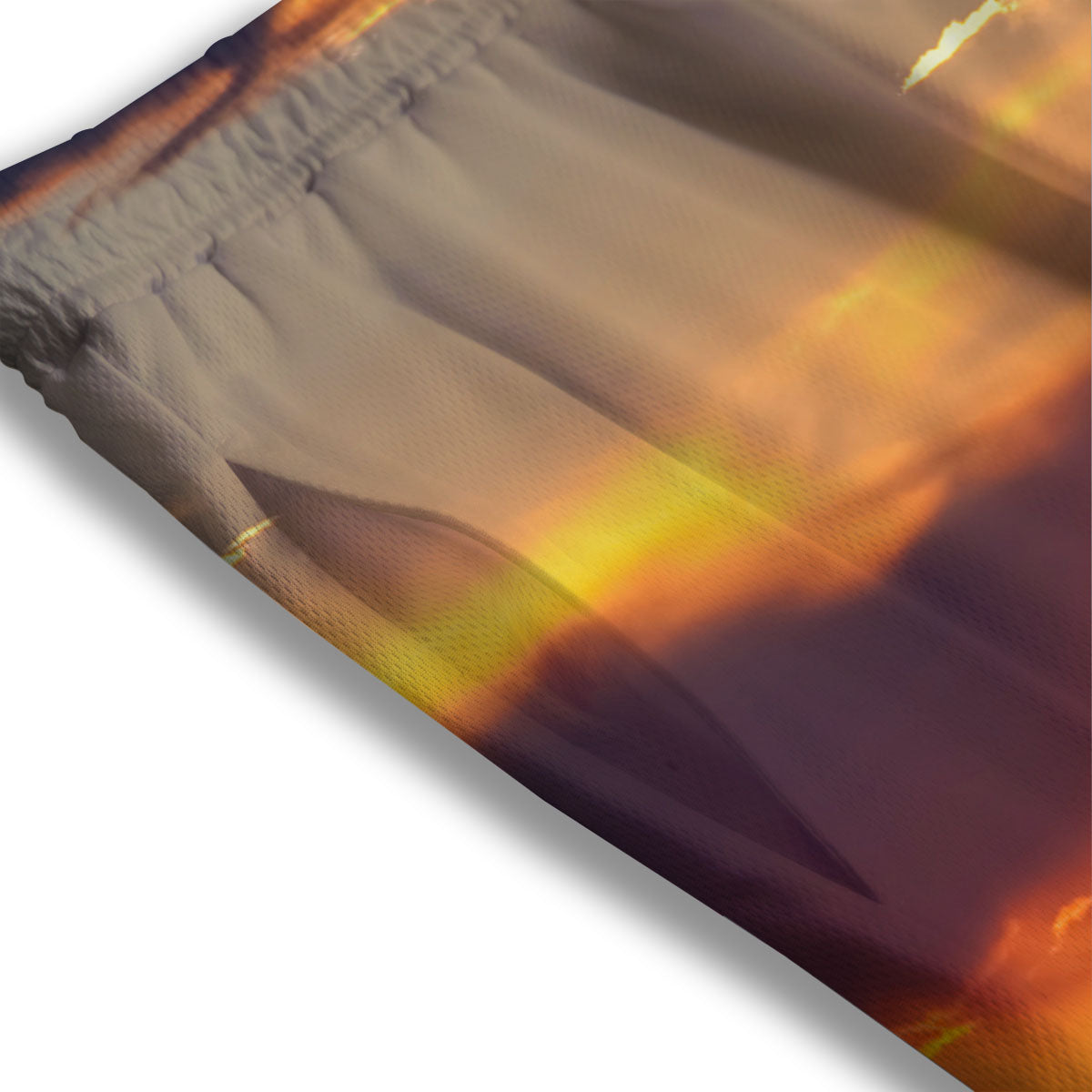 Civilization Mayan Print Mesh Shorts