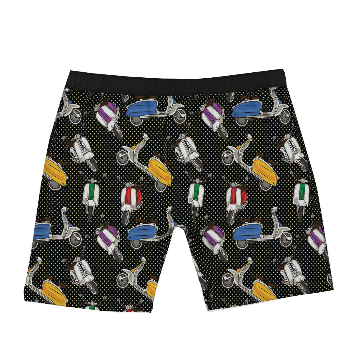 Classic Scooters Print Pattern Boxer Briefs-grizzshop