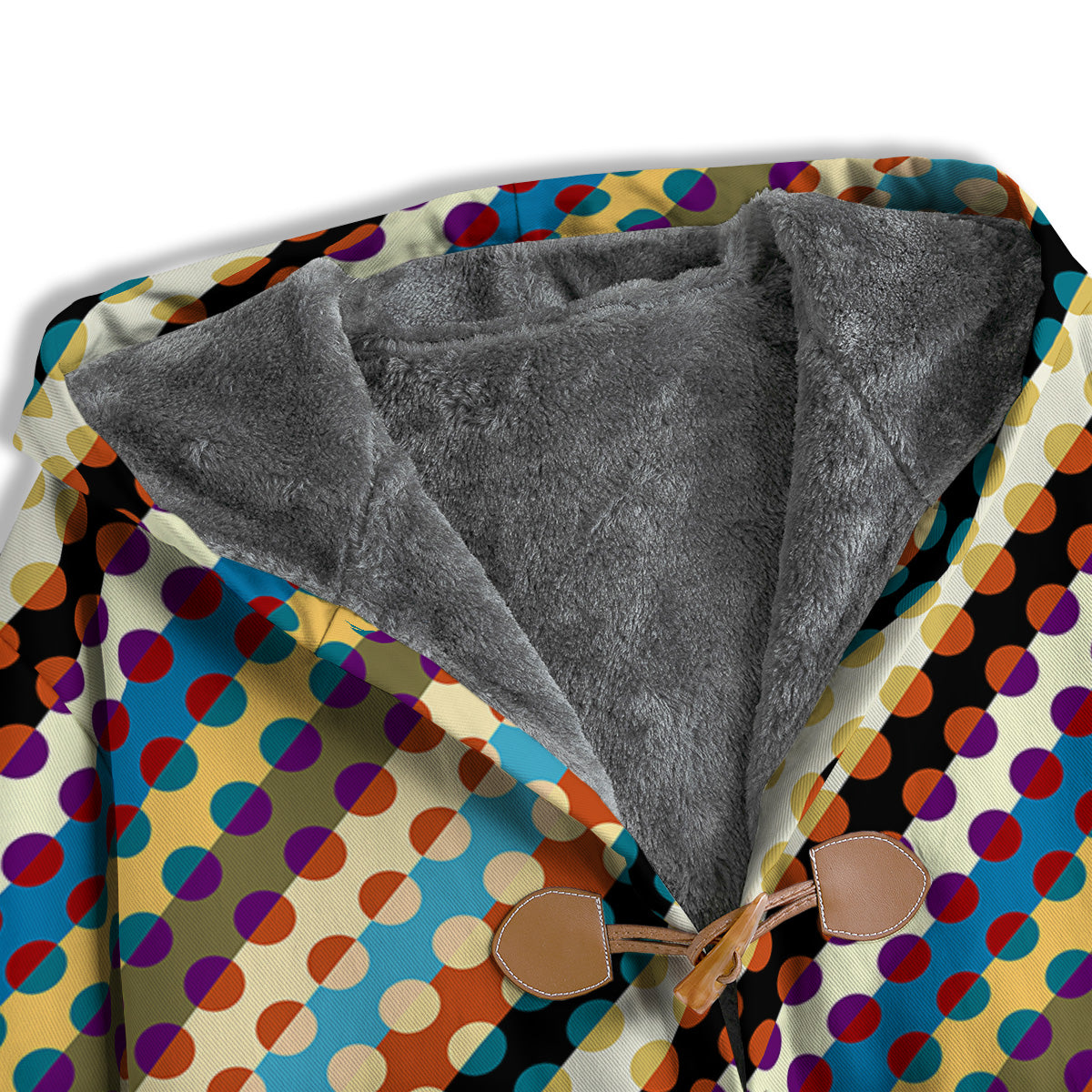 Classic Stripe Polka Dot Print Pattern Men's Windbreaker Jacket-grizzshop