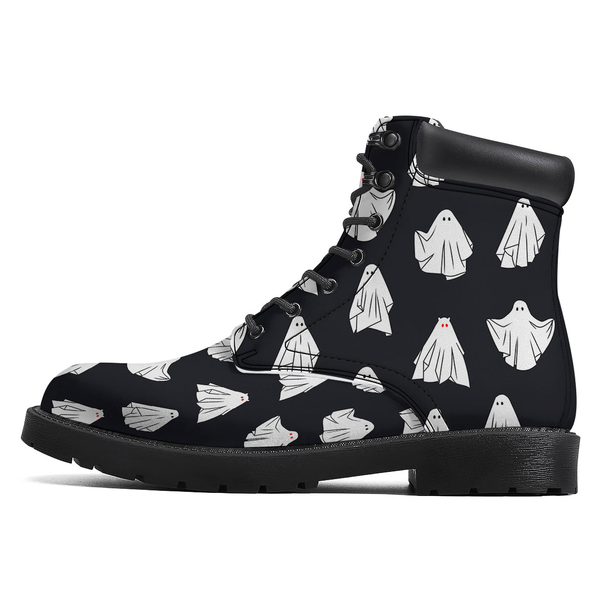Cloth Ghosts Cartoon Print Pattern Boots-grizzshop
