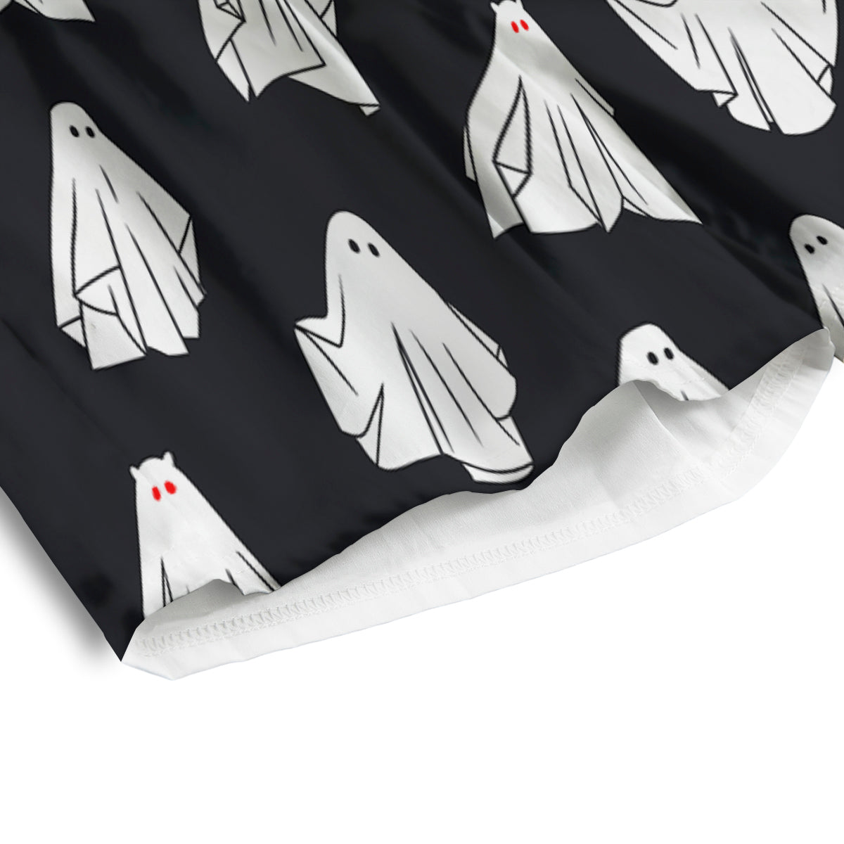 Cloth Ghosts Cartoon Print Pattern Men's Athletic Shorts