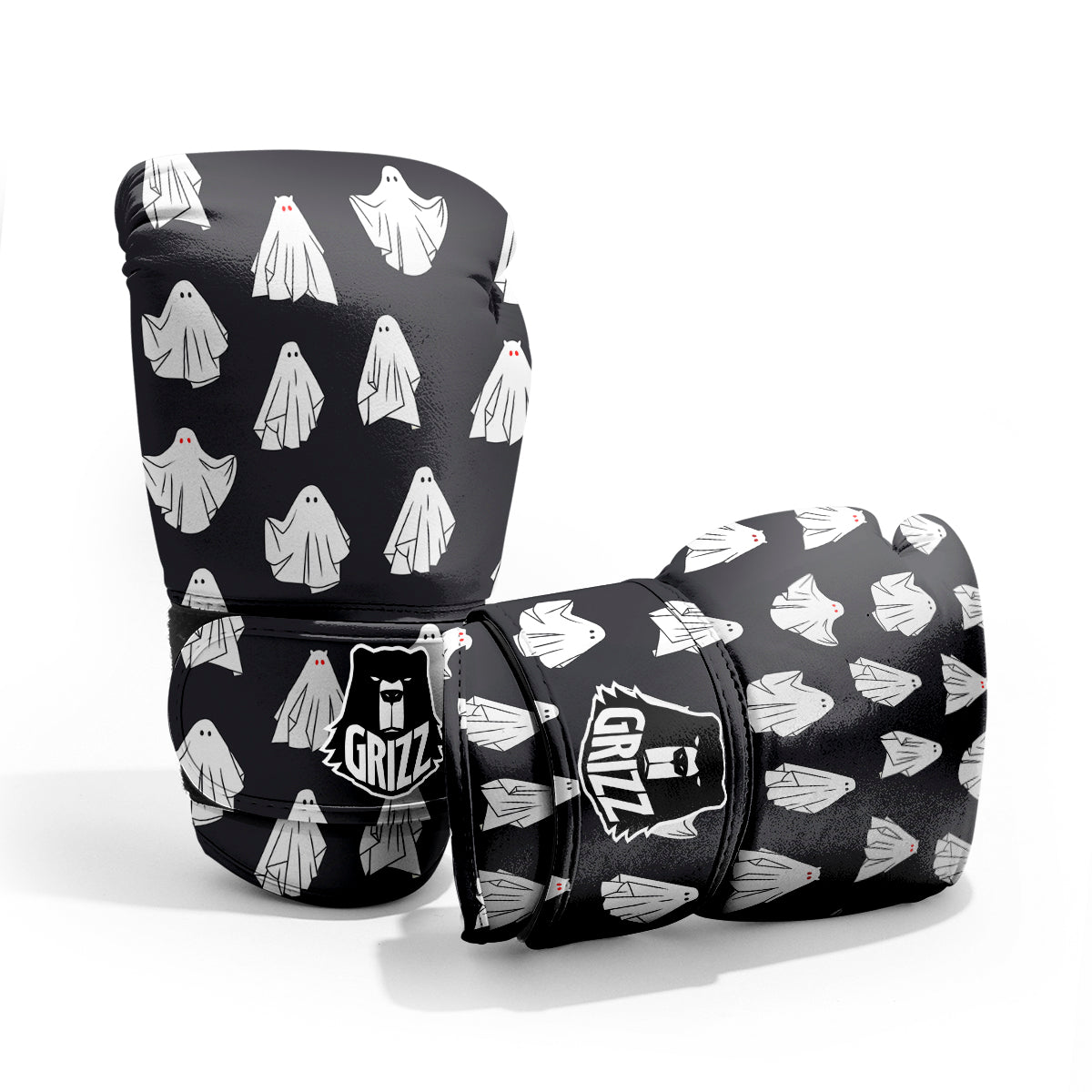 Cloth Ghosts Cartoon Print Pattern Pro Boxing Glove