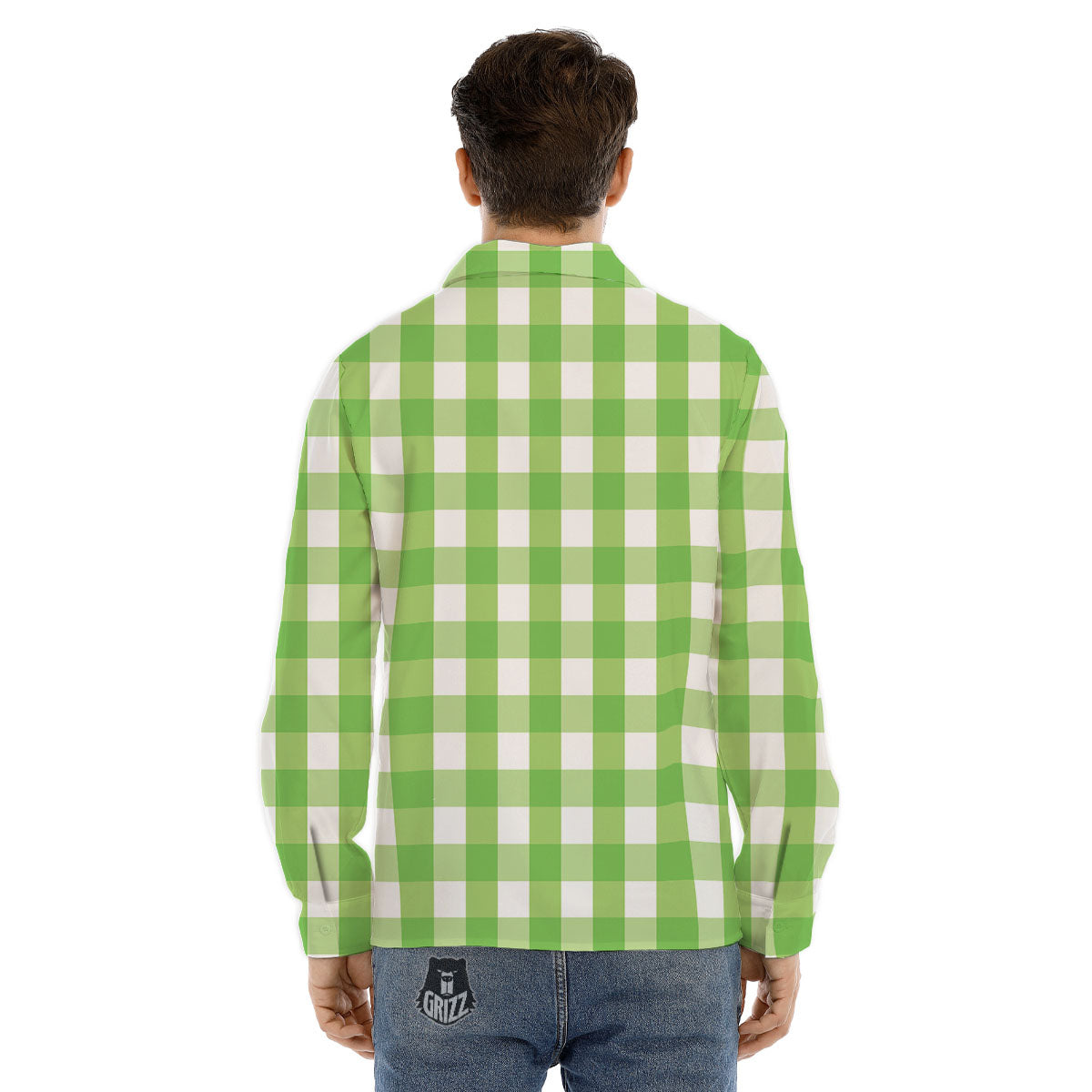 Cloud And Rabbit Print Pattern Men's Dress Shirts-grizzshop