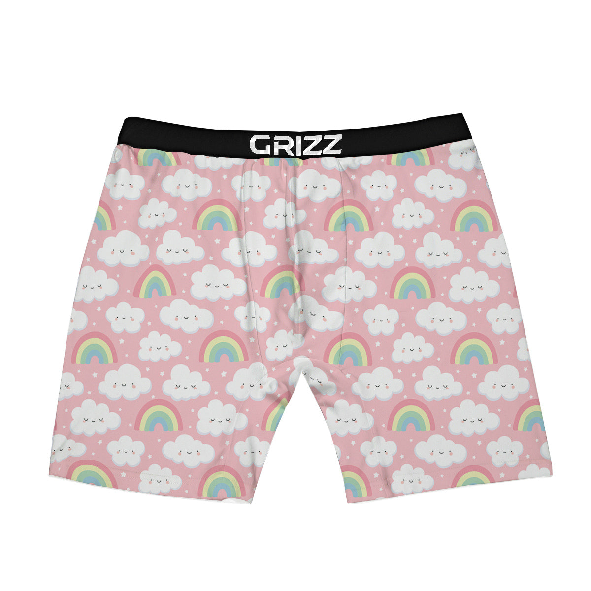 Cloud Cute Print Pattern Boxer Briefs-grizzshop